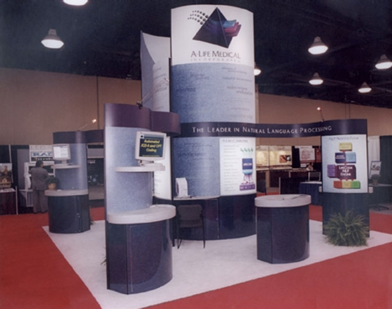 A-Life Tradeshow Booth